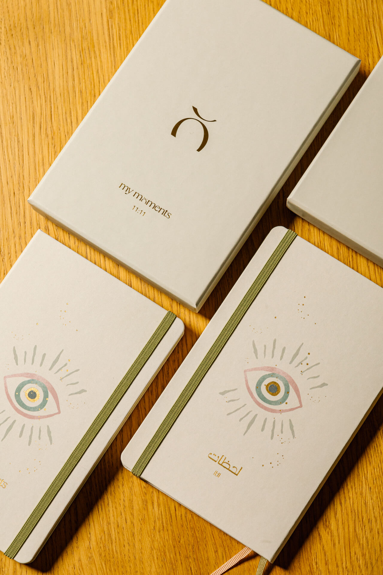 The first-ever Moleskine Well-Being Journal in Arabic, by Noor Bint Asem, in collaboration with Moments Conscious Education